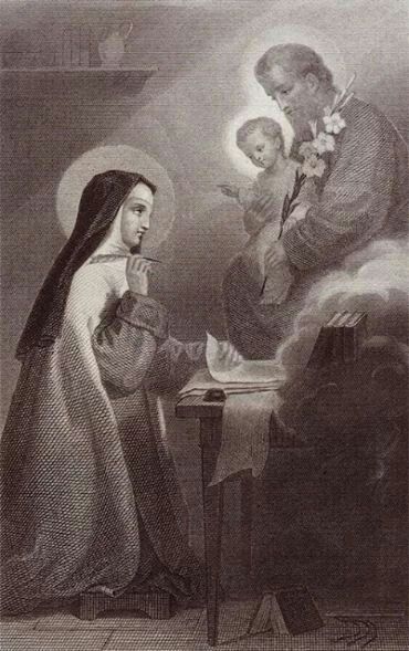 St Teresa and St Joseph