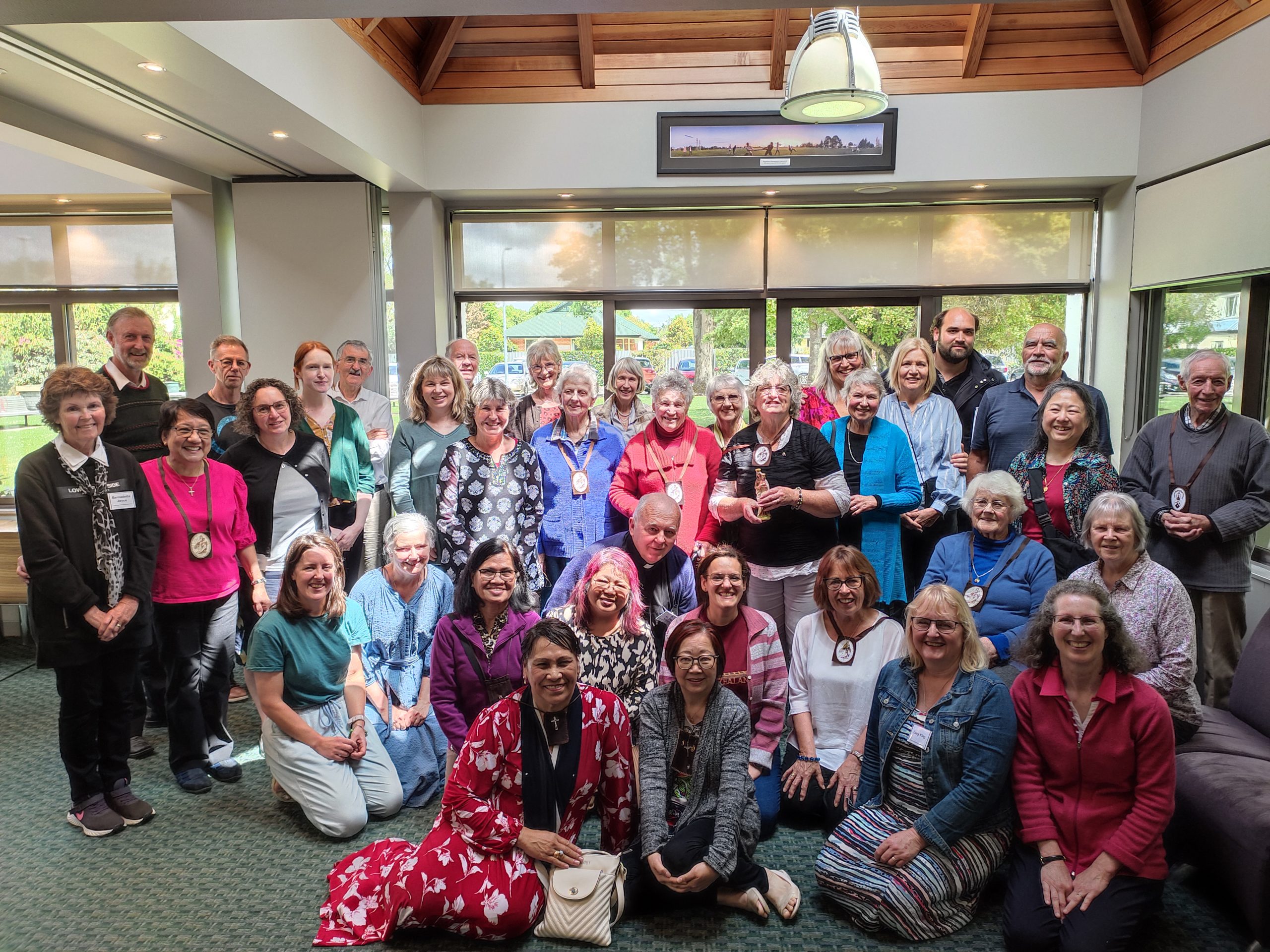 Participants of the OCDS Peace of Christ Community Retreat 2022