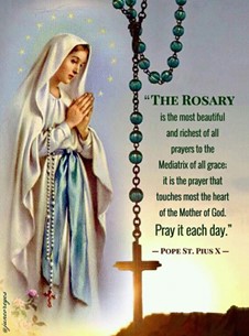 Our Lady with the rosary