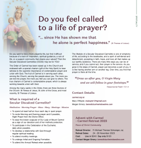 Catholic Diocese of Christchurch Inform newsletter OCDS feature